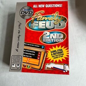 Family Feud 2nd Edition DVD Game - Red Box